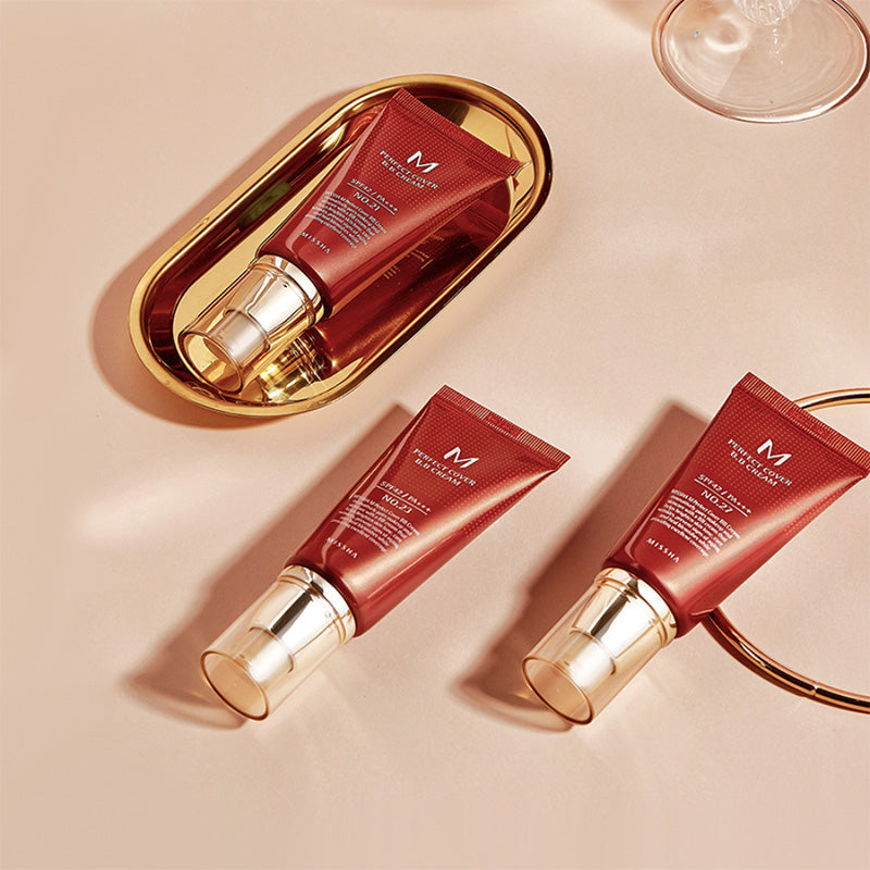 MISSHA M Perfect Cover BB Cream SPF42 PA+++ No.13 Bright Beige - photo 4