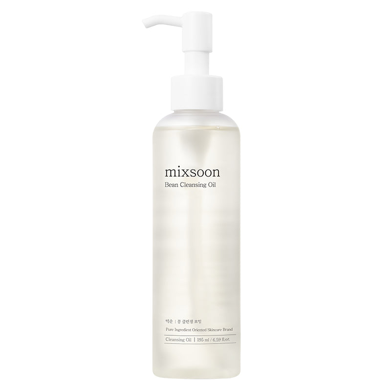 mixsoon Bean Cleansing Oil 195ml pump bottle, front view