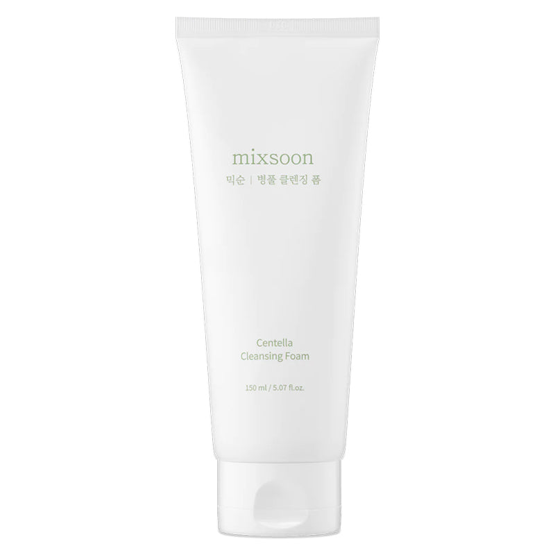 mixsoon Centella Cleansing Foam 150ml tube, front view