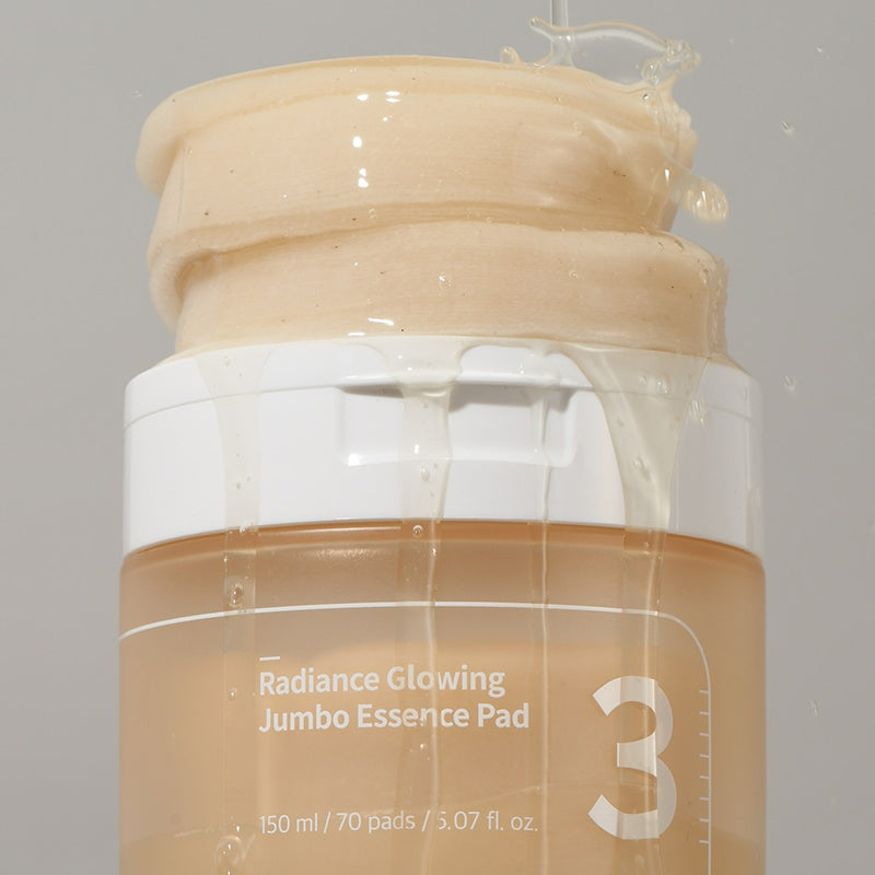numbuzin No.3 Radiance Glowing Jumbo Essence Pad - 70ea - photo 3