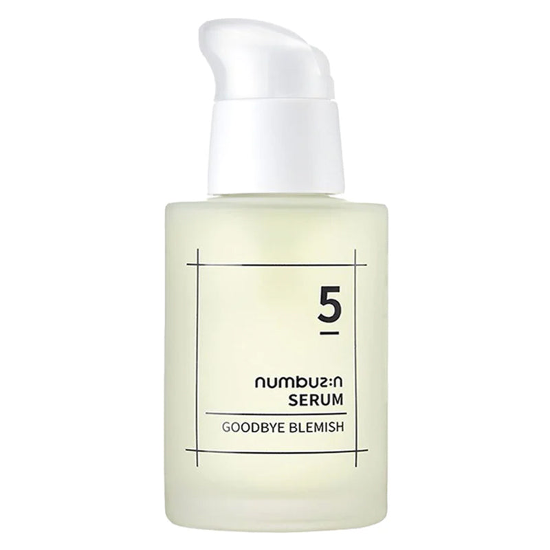 numbuzin No.5 Goodbye Blemish Serum bottle, front view