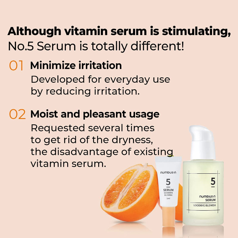 numbuzin No.5 Goodbye Blemish Serum 50ml - photo 5