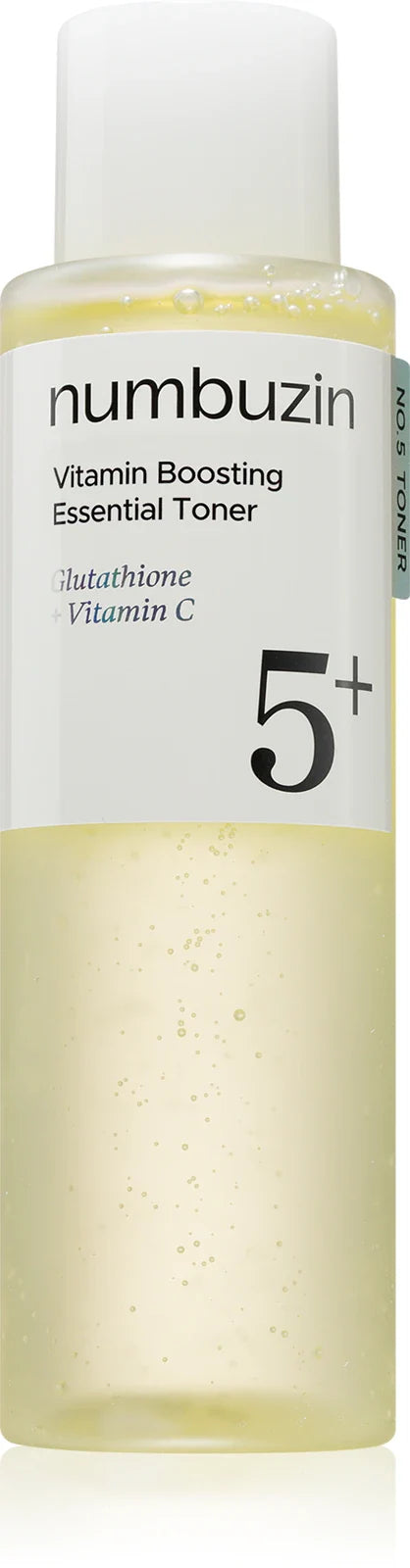 numbuzin No.5+ Glutathione Vitamin Concentrated Toner 200ml bottle
