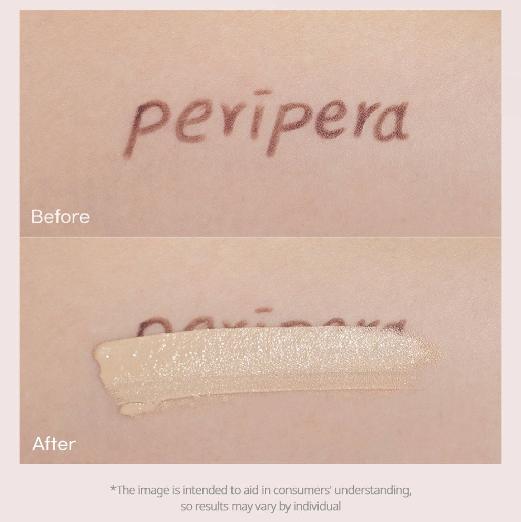 Peripera Double Longwear Cover Concealer # 02 Natural Beige 4gm - photo 8