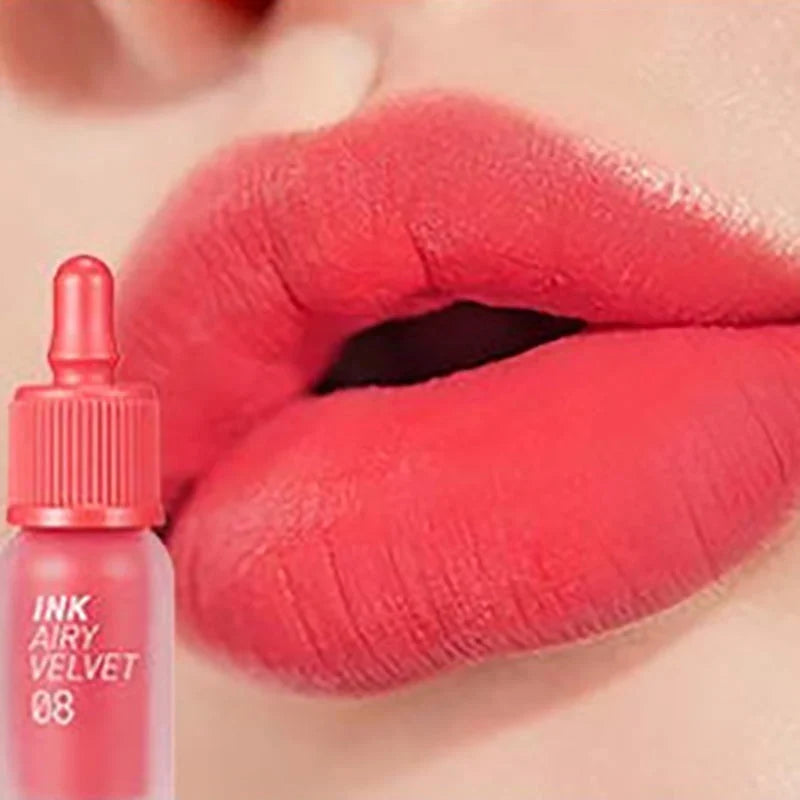 Peripera Ink Airy Velvet 008 Pretty Orange Pink - photo 2