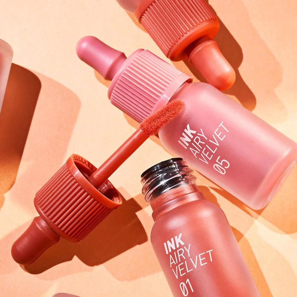 Peripera Ink Airy Velvet 008 Pretty Orange Pink - photo 3