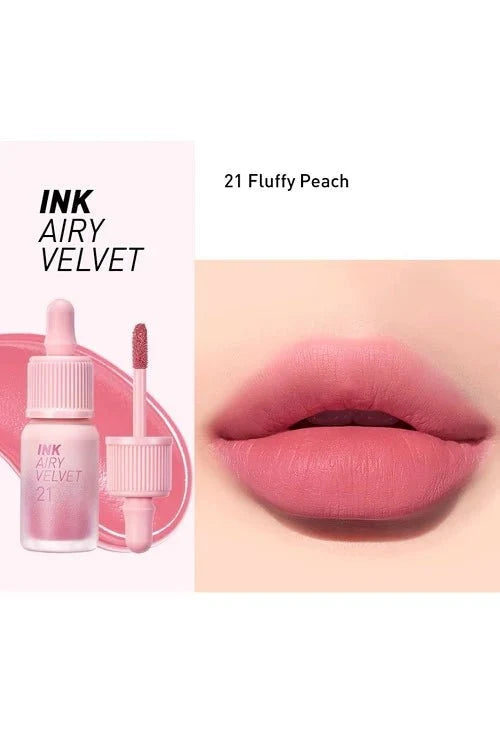 Peripera INK AIRY VELVET 021 FLUFFY PEACH 4gm - photo 2