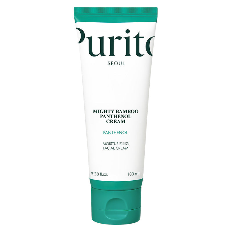 Purito Seoul Mighty Bamboo Panthenol Cream 100ml jar, front view