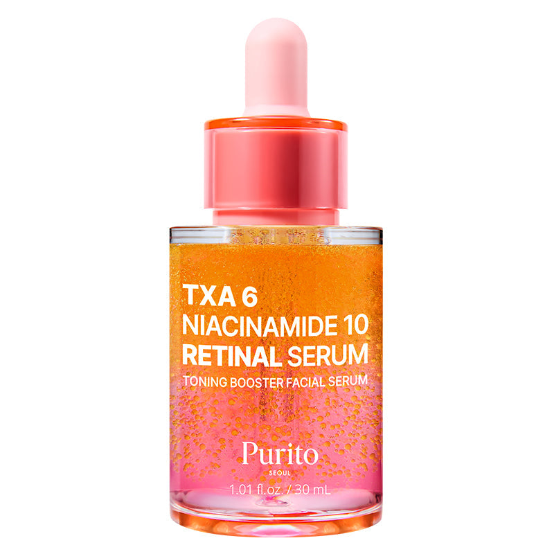 Purito Seoul TXA 6% + Niacinamide 10% Retinal Serum 30ml dropper bottle