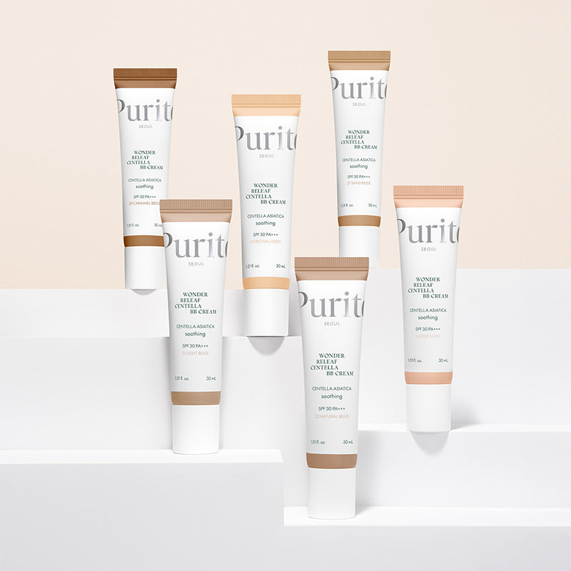 Purito Seoul Wonder Releaf Centella BB Cream SPF30 tube, front view