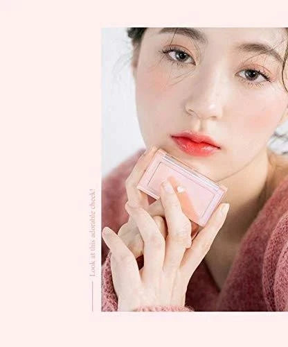 rom&nd Better Than Cheek N01 Nutty Nude blush compact open, showing the warm nude powder