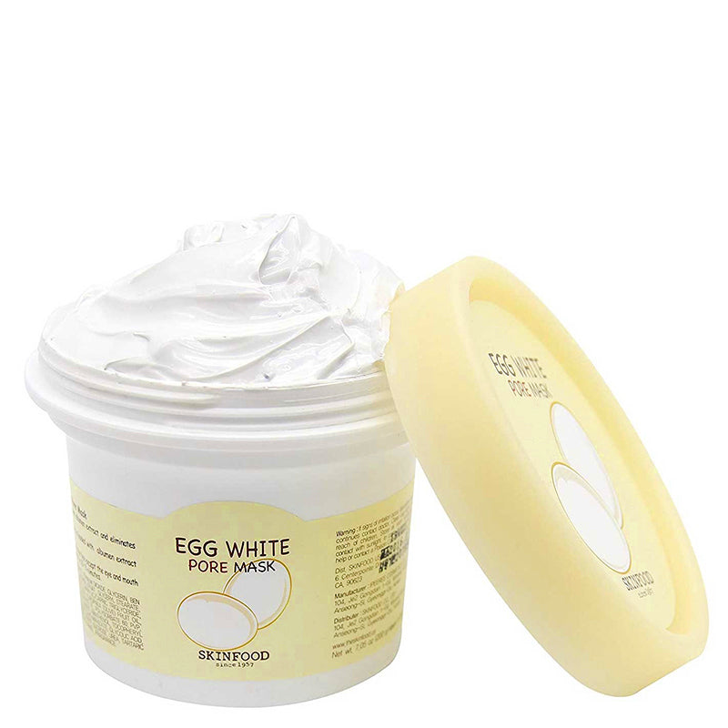 SKINFOOD Egg White Pore Mask 120g tub, front view