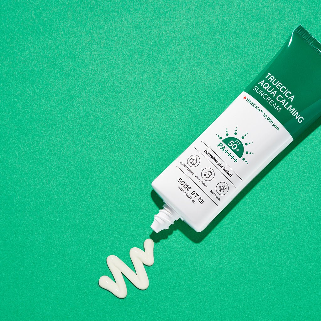 SOME BY MI Truecica Aqua Calming Suncream SPF50+ PA++++ 50ml - photo 4