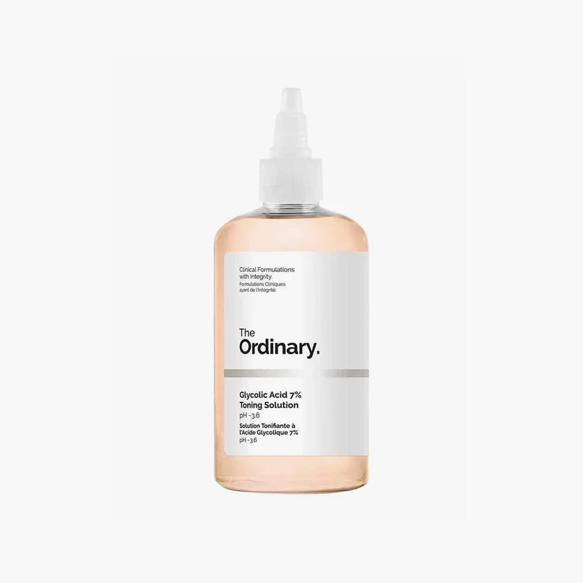 The Ordinary Glycolic Acid 7% Toning Solution 240ml bottle, front view