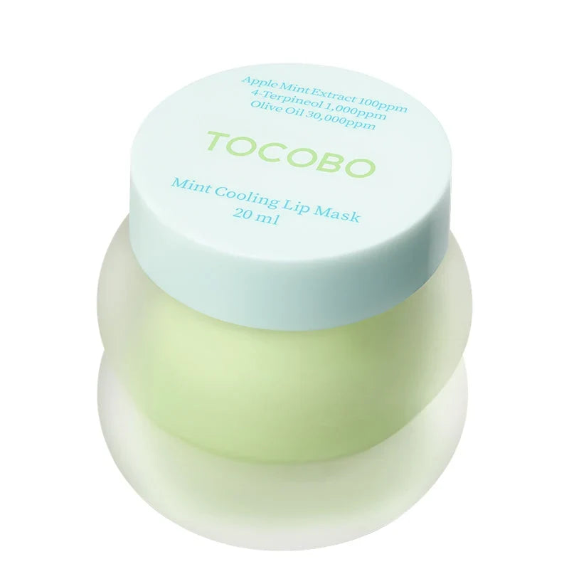 TOCOBO Mint Cooling Lip Mask 20ml tube, front view