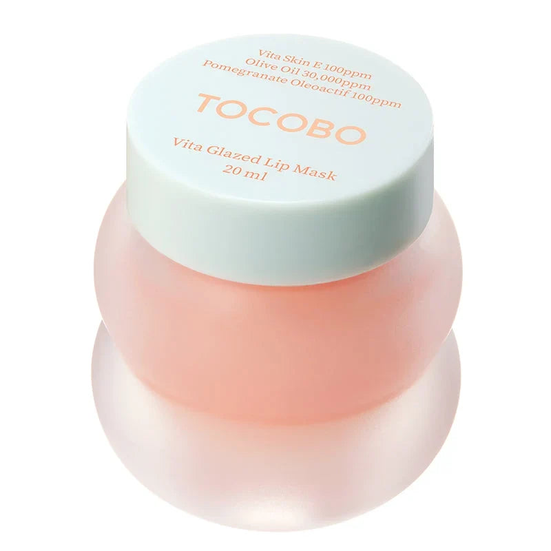 TOCOBO Vita Glazed Lip Mask 20ml pot, front view