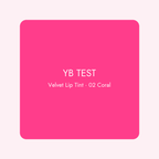 YB TEST – Velvet Lip Tint 02 Coral